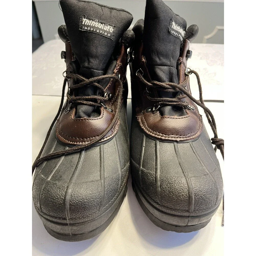 Rothco Venturer Cold Insulated Hiking Boots Leather Rubber Brown 5059 Men’s 13